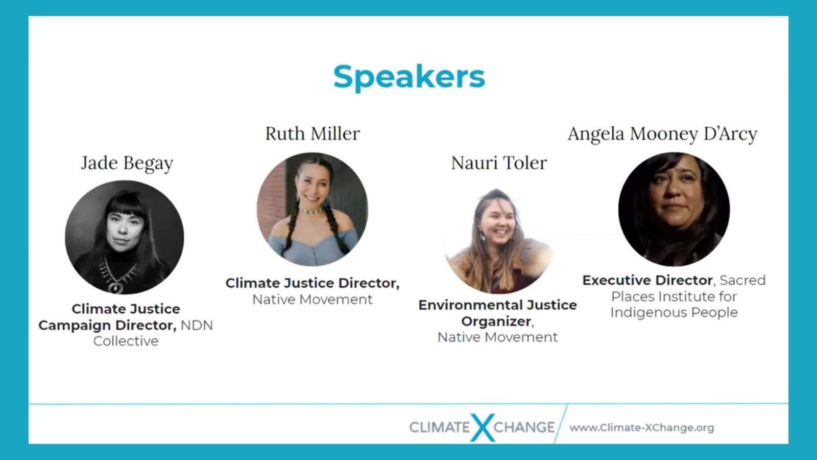 Indigenous Webinar Climate Xchange
